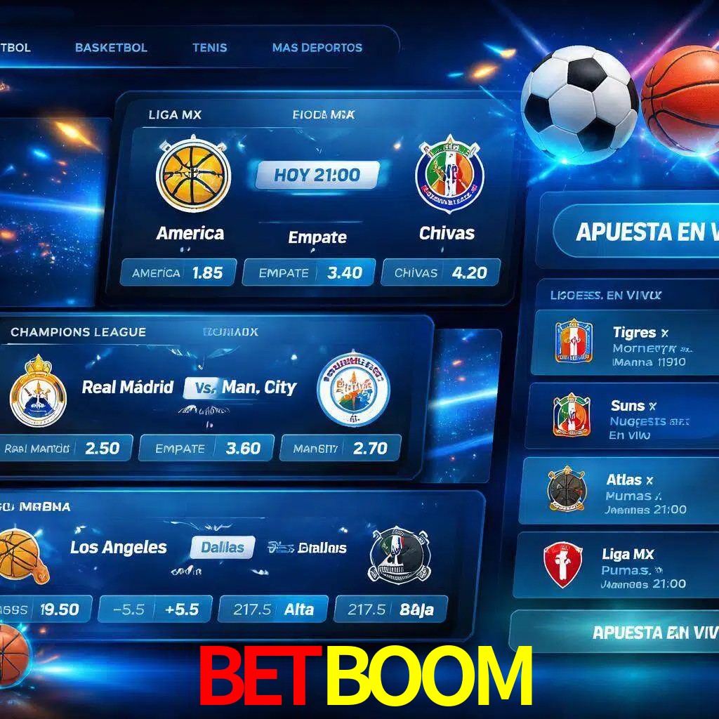 Mercados de apuestas deportivas BETBOOM para jugadores en México