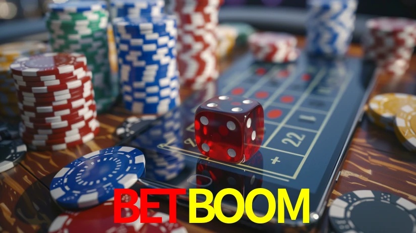 Interfaz de la app móvil BETBOOM en un smartphone moderno